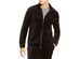 Tasso Elba Men's Velour Track Jacket  Black Size XX-Large