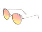 Bertha Sasha Wayfarer Sunglasses - Silver/Rose Gold