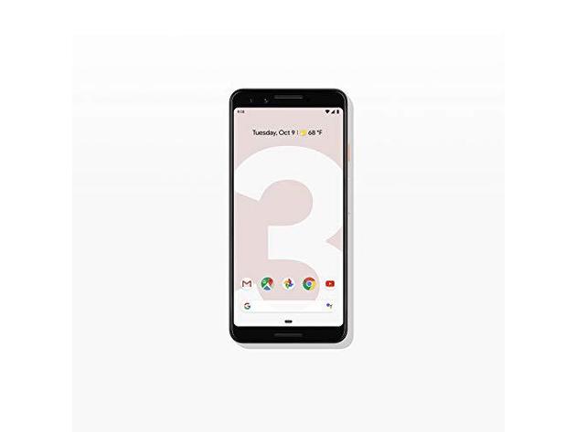 Google G013A Pixel 3 64GB/4GB 5.5" OLED Display Unlocked Cell Phone - Not Pink-