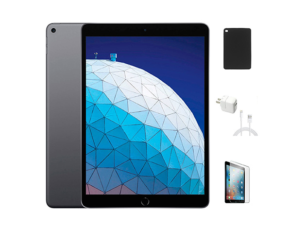 Apple iPad Air 10.5" (3rd Gen) Wi-Fi Only Bundle Space Gray/256GB (Refurbished)