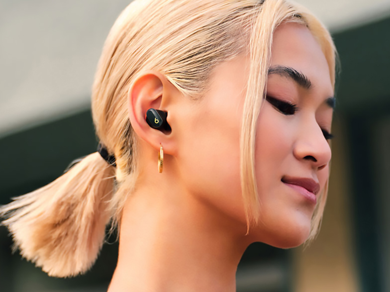 Beats Studio Buds+ Wireless Noise Cancelling Earbuds - Transparent (Open Box)
