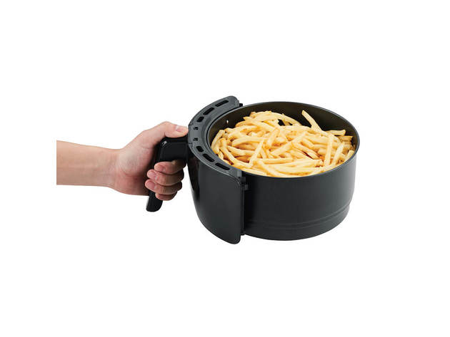 GoWISE GW22932 3.7-Quart Digital Air Fryer + 100 Recipes - Black