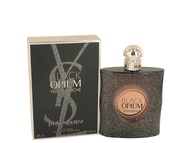 Black Opium Nuit Blanche by Yves Saint Laurent Eau De Parfum Spray 3 oz for Women