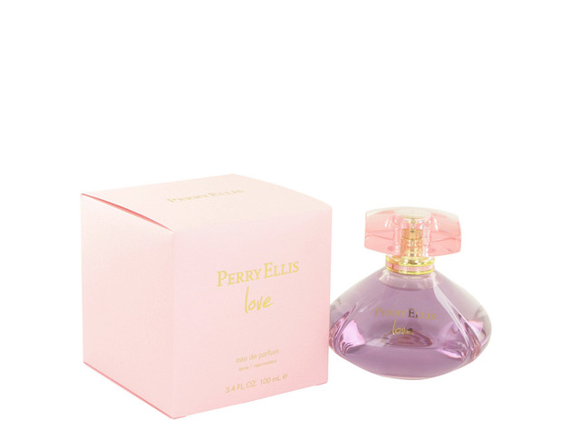 3 Pack Perry Ellis Love by Perry Ellis Eau De Parfum Spray 3.4 oz for Women