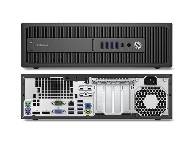 HP EliteDesk 800 G2 SFF Desktop i7-6700 32GB RAM 1TB SSD Windows 10 Pro (Refurbished)