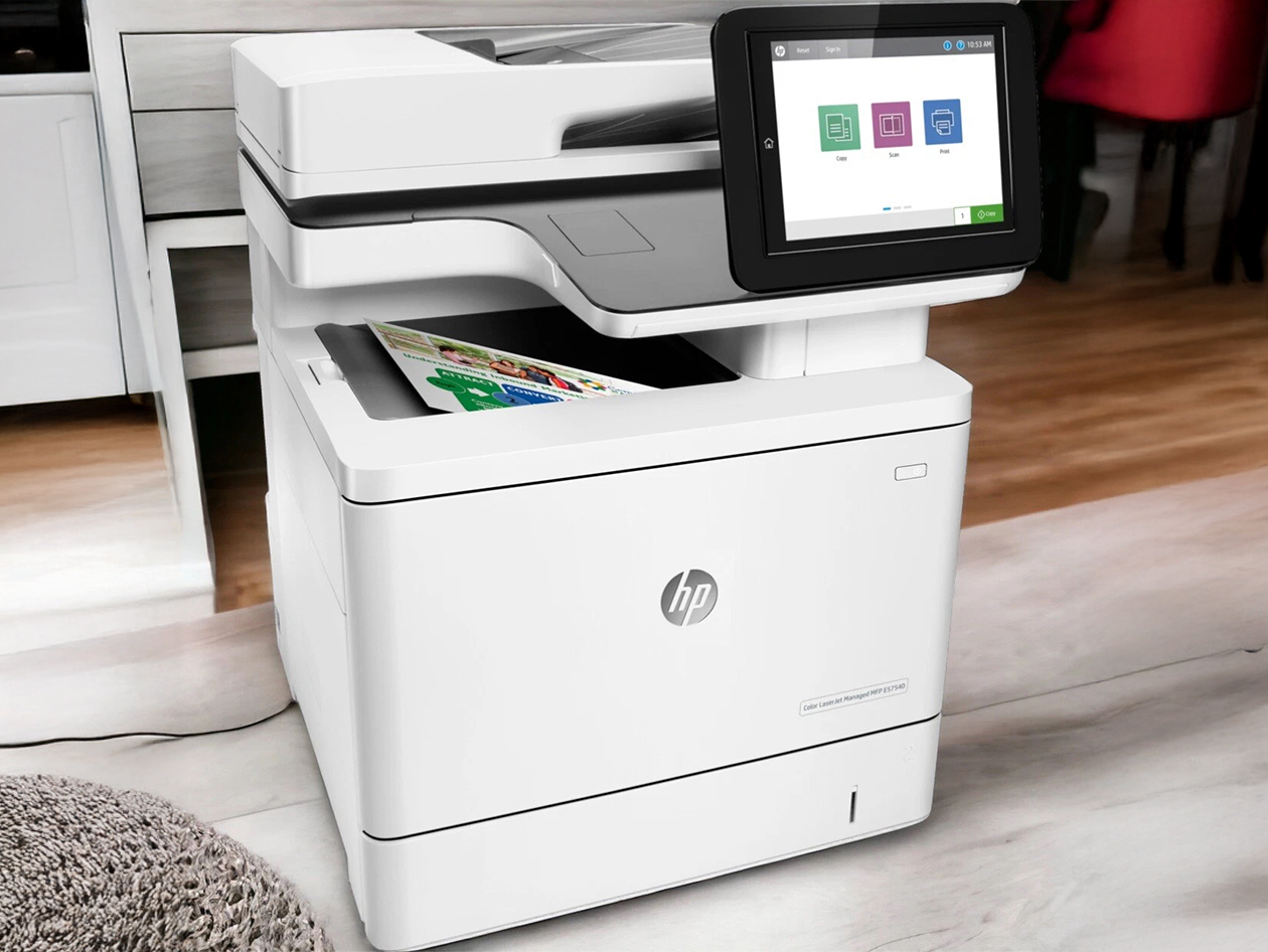 HP Color LaserJet Pro MFP E57540dn Printer (Certified Refurbished)
