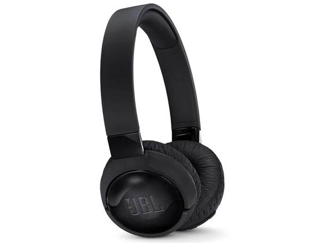 JBL T600BTNCBLK Tune 600BTNC Wireless On-Ear Noise-Cancelling Headphones - Black