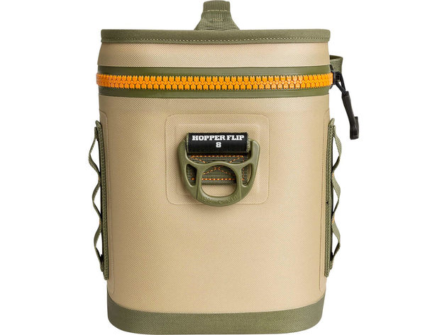 Yeti 18010110001 Hopper Flip 8 Soft Cooler - Field Tan/Blaze Orange