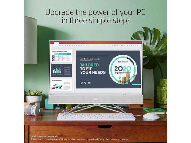 HP 24DP0160 All-in-One Desktop Ryzen 5, 12GB, 512GB SSD, Windows 10