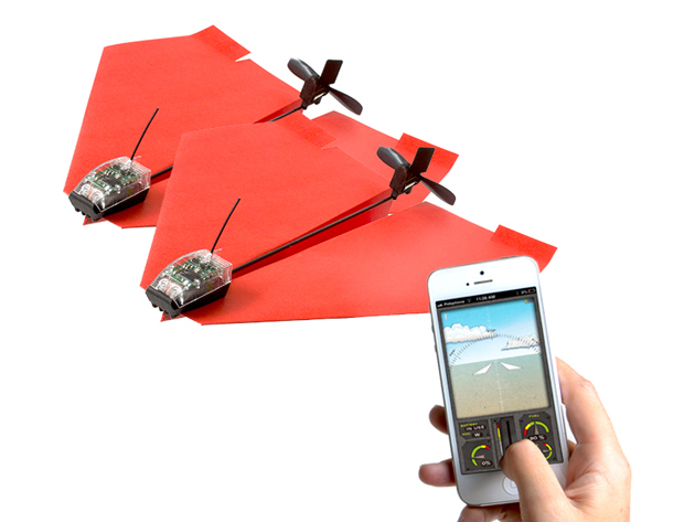 Powerup 3 0 Smartphone Controlled Paper Airplane 2 Pack Techspot