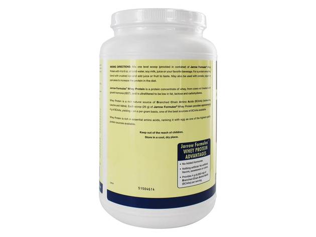 Jarrow Formulas - Whey Protein French Vanilla Flavor - 2 lbs.