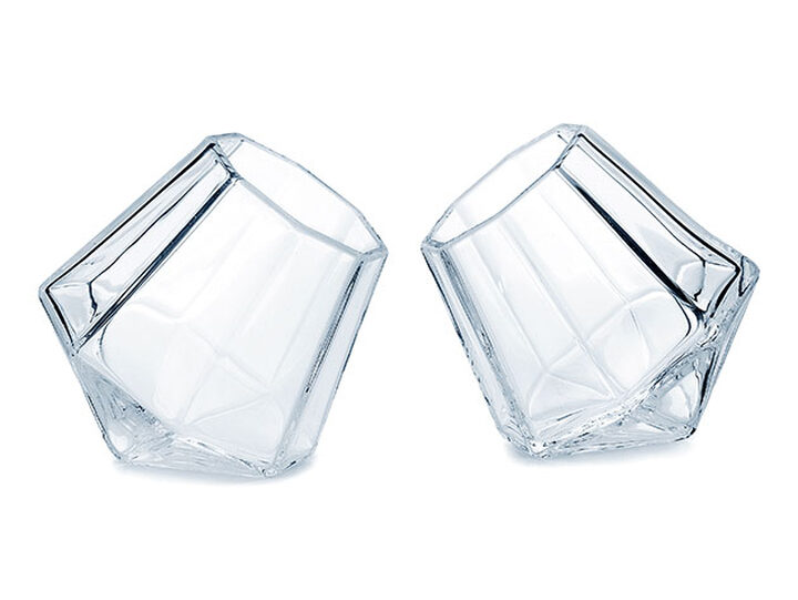 diamond shaped shot glasses