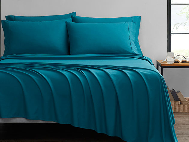 6-Piece Bamboo Comfort Luxury Sheet Set (Teal/Full)