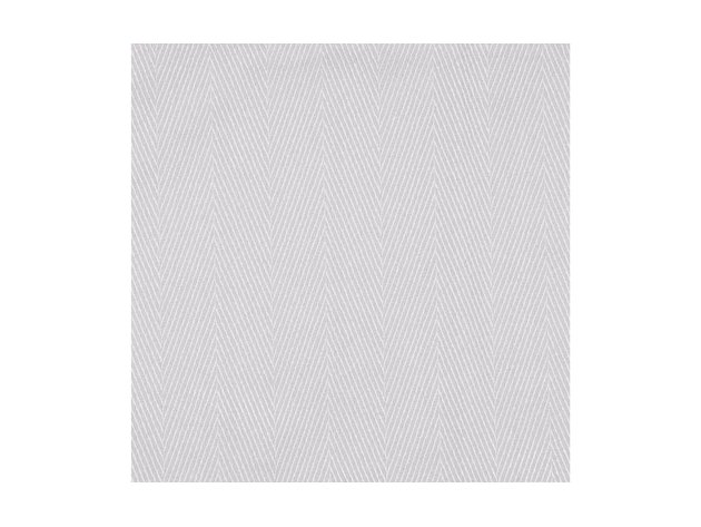 Eclipse Ambiance Chevron Draft Stopper Energy Saving 100% Blackout Grommet-Top 50 Inches x 108 Inches Single Curtain Panel, Grey