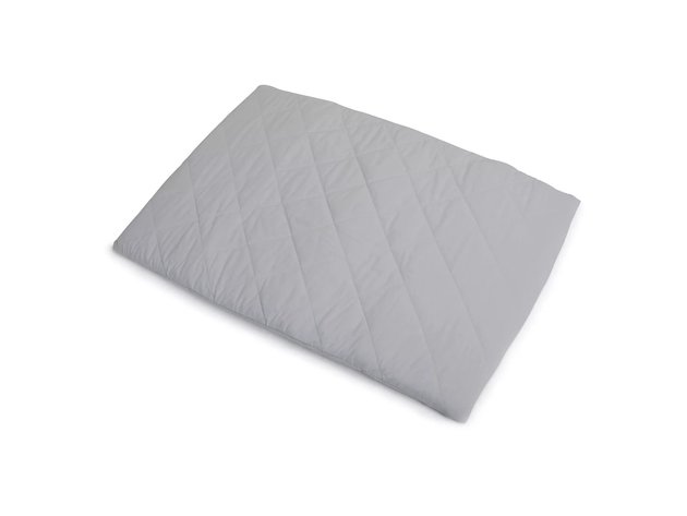 Graco Cotton-Polyester Quilted Pack 'n Play Playard Sheets, 27 X 39 Inch One Size, Stone Grey