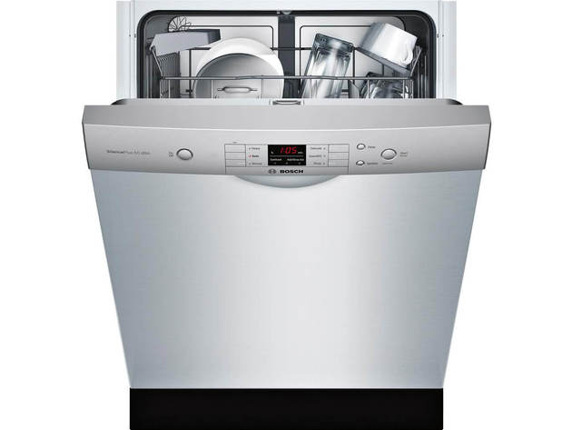 Bosch SHEM3AY52N 50 dBa White 100 Series Front Control Dishwasher