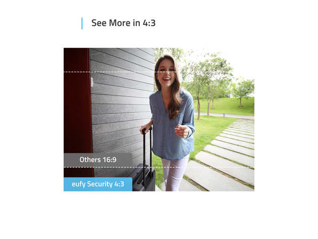 eufy Video Doorbell 2K (Wired) (Renewed)