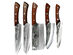 Seido Caveman 5-Piece Butcher Knife Set