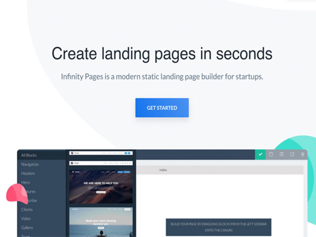 InfinityPages Startup Plan: Lifetime Subscription