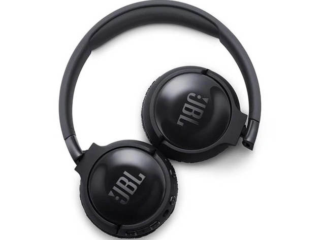 JBL T600BTNCBLK Tune 600BTNC Wireless On-Ear Noise-Cancelling Headphones - Black