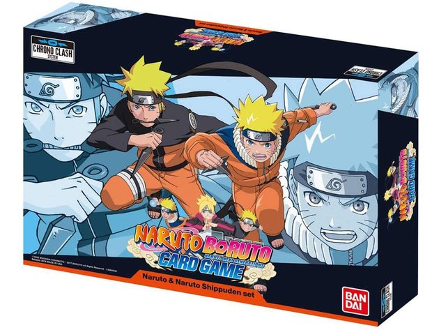 Bandai Naruto Boruto Sealed Card Game Naruto and Naruto Nb-02 Shippuden and Boruto Set