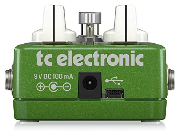 TC Electronic 960700001 True Bypass Zero Loss of Tone Corona Chorus Pedal, Green (Like New, Damaged Retail Box)