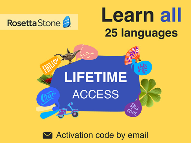 Rosetta Stone: Lifetime Subscription (All Languages) 