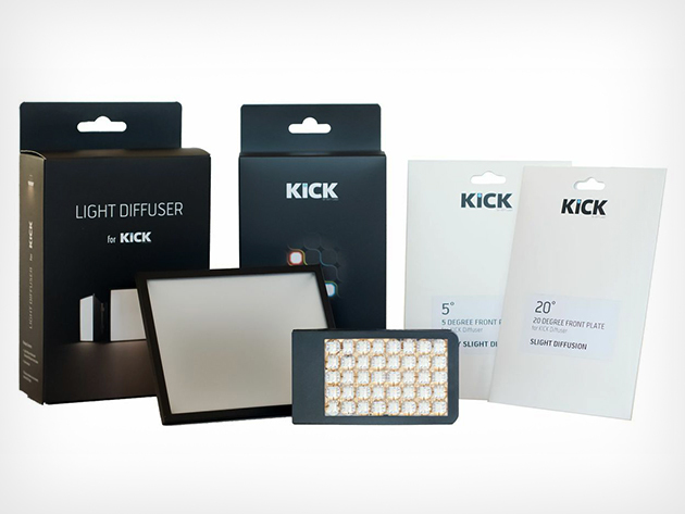 KICK Multipurpose Photography Light + Diffuser