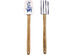 Paula Deen 47048 Country Barnyard 2pc. Spatula and Spoon Set