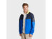 Nautica Men's Ligtweight Colorblock Heritage Logo Bomber Jacket Blue Size Large