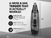 Water-Resistant Nose & Ear Hair Trimmer & Case