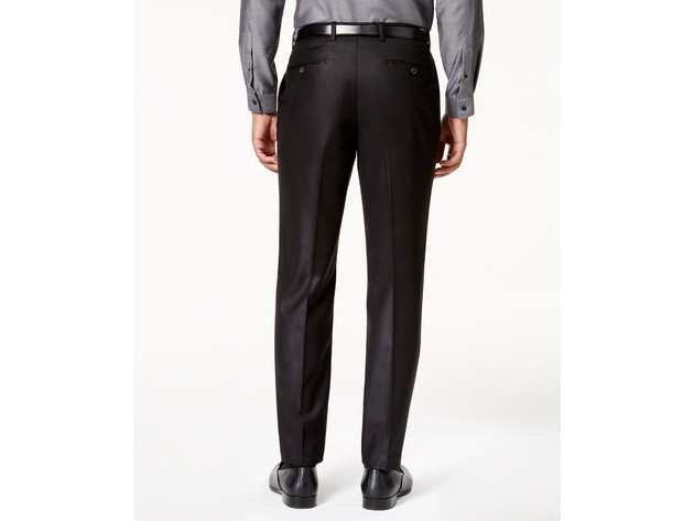 INC International Concepts Men's International Concepts James Slim-Fit Pants Black Size 36X30