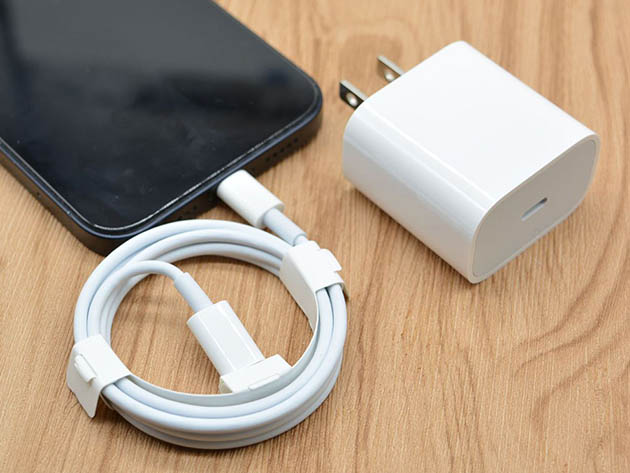 Fast USB-C to Lightning Cable & 20W Adapter