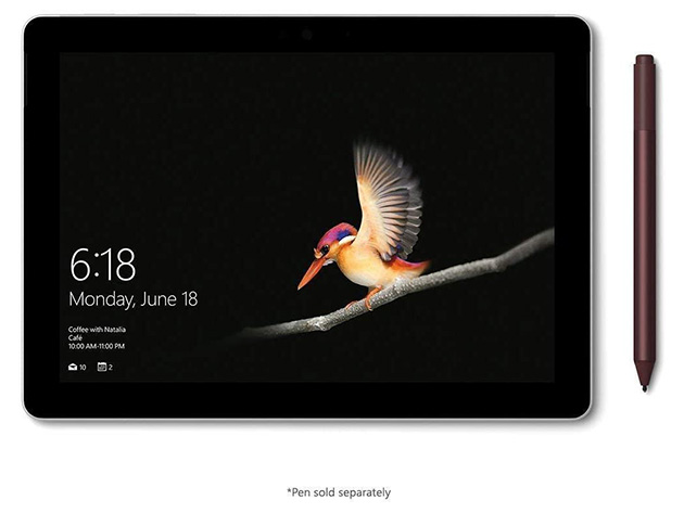 Microsoft Surface Go 1st Gen 4GB RAM 64GB SSD - Silver (Refurbished)