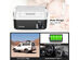 Costway 37 Quart Portable Electric Car Cooler Refrigerator Compressor Freezer Camping - White+Black
