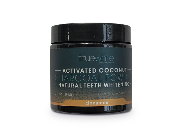 truewhite Teeth Whitening Charcoal Powder, Cinnamon Flavor, 2 oz
