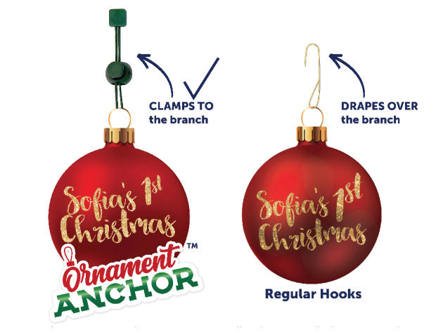 24-Pack of Ornament Anchors