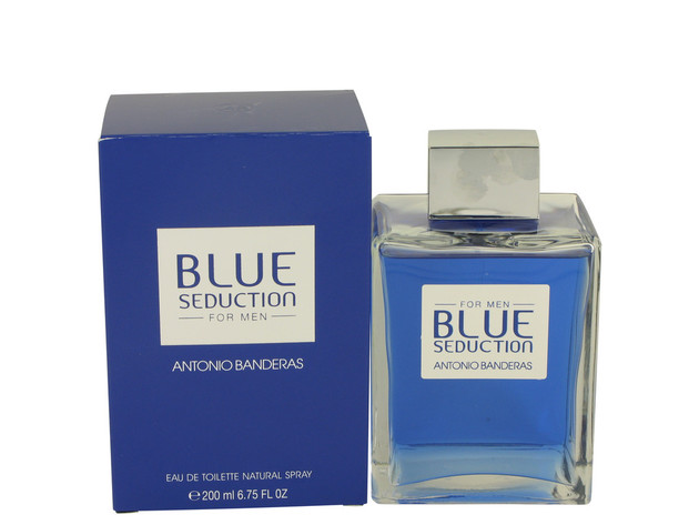 Blue Seduction by Antonio Banderas Eau De Toilette Spray 6.7 oz for Men (Package of 2)