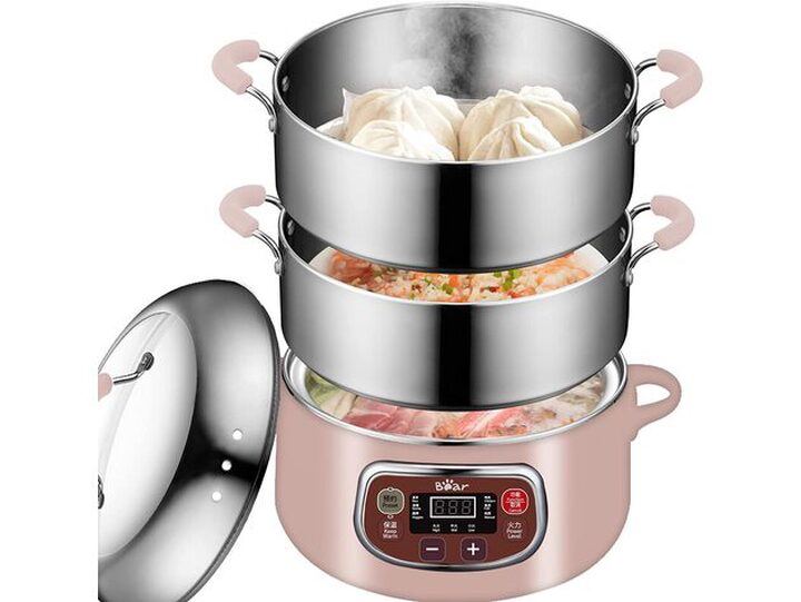 large electric food steamer