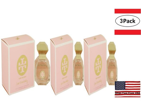 3 Pack Tory Burch Love Relentlessly By Tory Burch Eau De Parfum Spray 1 7 Oz For Women Stacksocial