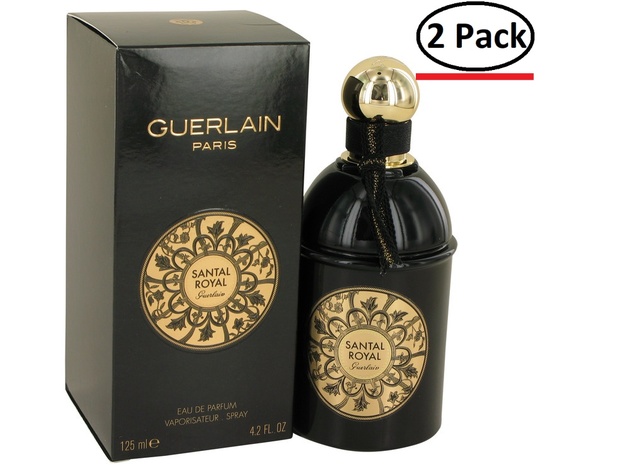 Santal Royal by Guerlain Eau De Parfum Spray 4.2 oz for Women (Package of 2)