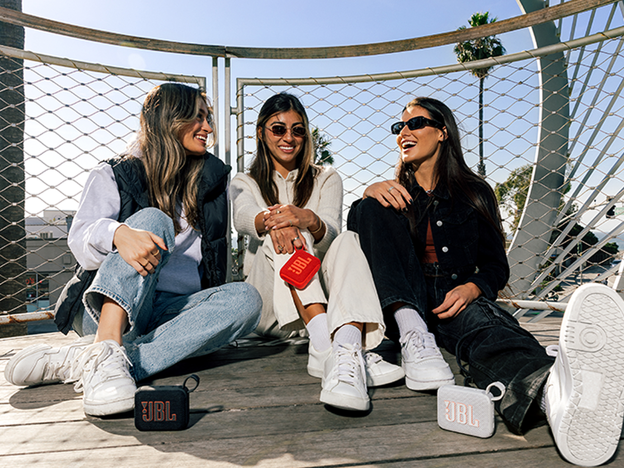 JBL Go 4 Ultra-Portable Bluetooth Speaker Blue (Open Box)