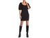 Free People Women's Sunset Off-The-Shoulder Mini Dress Black Size Large