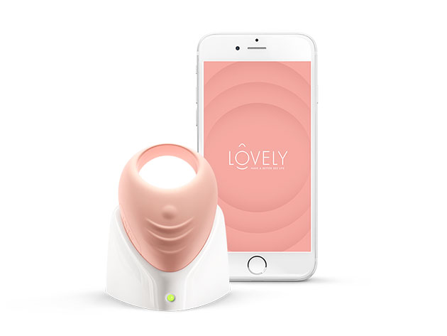 Lovely: The Smart Wearable Toy for Couples (Pink)