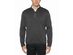 PGA Tour Men's Quarter-Zip Fleece-Lined Golf Sweater Silver Size Extra Large