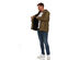 Helios Paffuto Heated Men's Coat with Power Bank (Olive/XXL)
