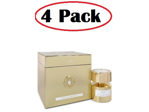 4 Pack of Tiziana Terenzi Kaff by Tiziana Terenzi Extrait De Parfum Spray (Unisex) 3.38 oz