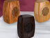 Wood-Look Retro Bluetooth Speaker (Mahogany Brown)