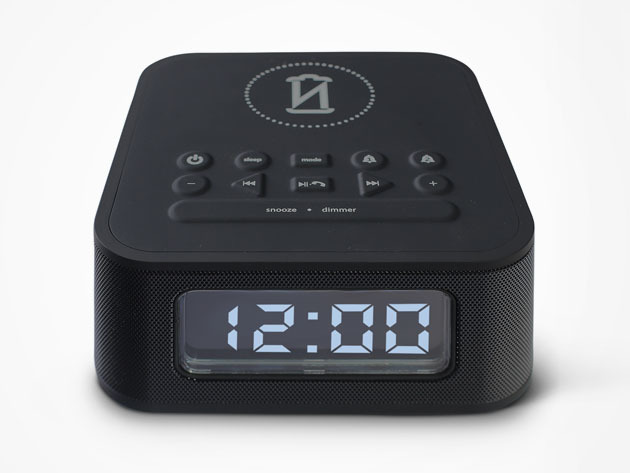 VoltNow DreamQi Bluetooth Alarm Clock & Wireless Phone Charger