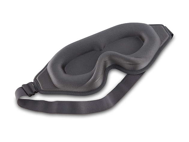 Dream Shade Blackout Cushioned Eye Mask (Set of 2/Gray)